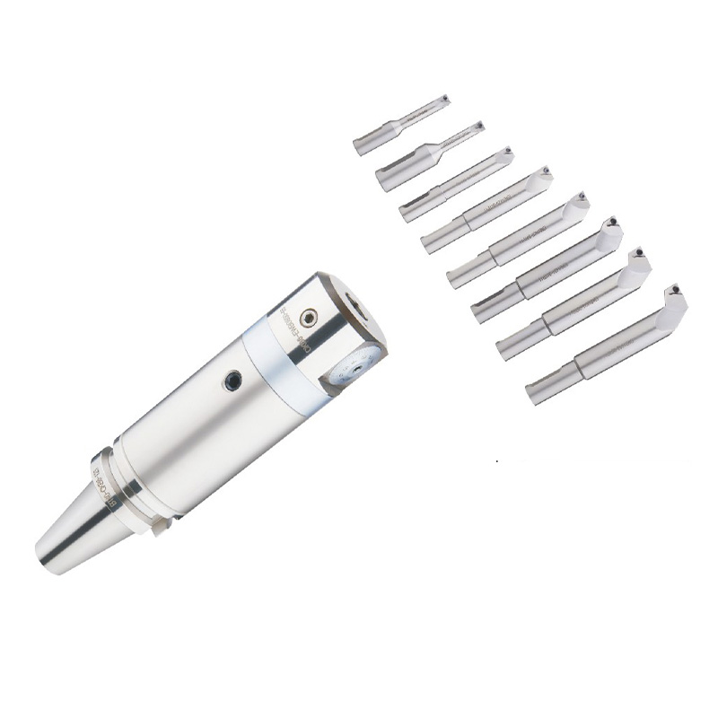 What Safety Precautions Should be Taken When Manually Operating the Boring Head?